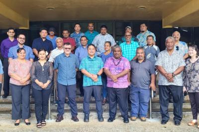 National Building Code workshop in the Federated States of Micronesia