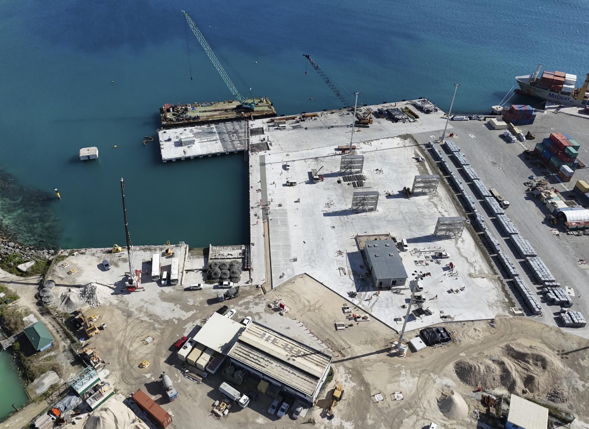 Tonga Queen Salote port upgrade
