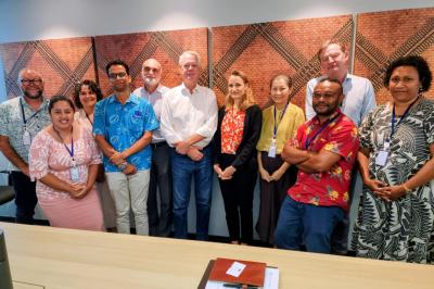 Visit by Sara Rindaldi, Head of Unit for East Asia and the Pacific, European Commission