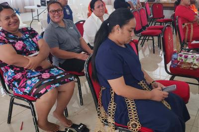 PQIP workshop participants, Tonga