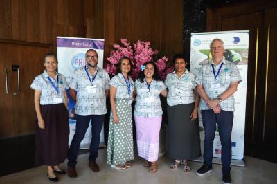 PRIF Team at the Pacific Infrastructure Business Opportunities Seminar
