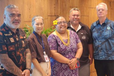 PRIF meets with PASO team, SPSO, Suva