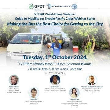 5th webinar - public transit